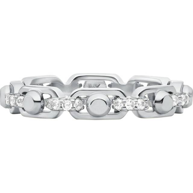 Michael Kors Damenring MICHAEL KORS ASTOR LINK MKC1740CZ040 - silber