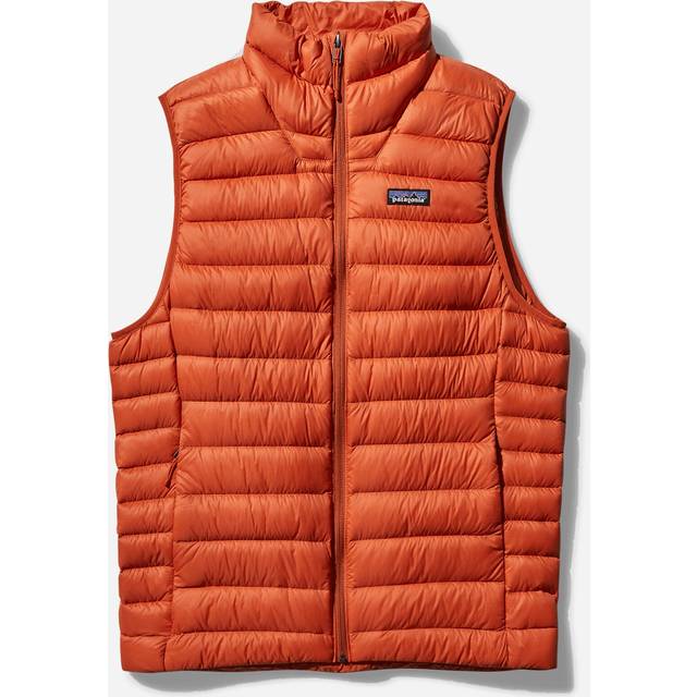 Patagonia Down Sweater Vest - Dunväst - Herr Redtail Rust M