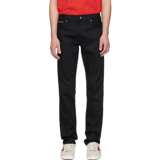 Jeans Nudie Jeans Lean Dean - Noir - 28x30