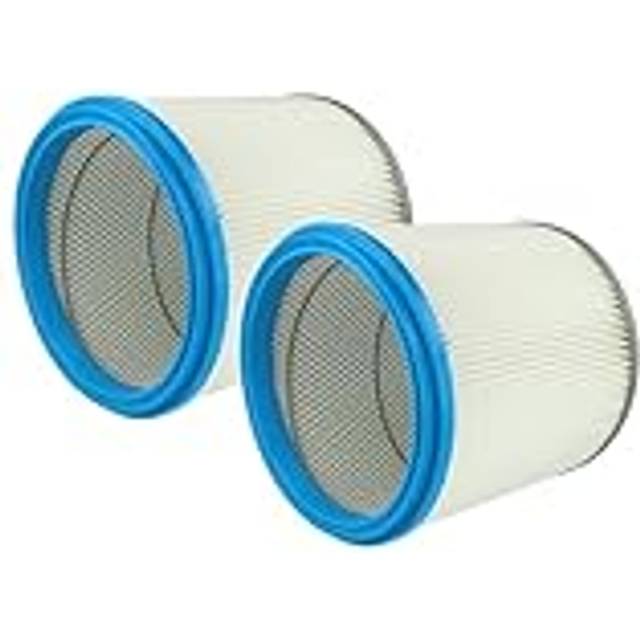 Set 2x Replacement Filters compatible with Starmix hg 8, SRP2HG8, hg 61 dw, hg 7, hg 6 Vacuum Cleaner - Cartridge Filter - Vhbw