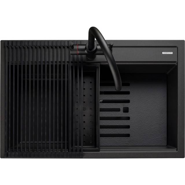 PRATO 790*510 1.0B inc.WASTE - Charcoal (790mm L X 510mm W)