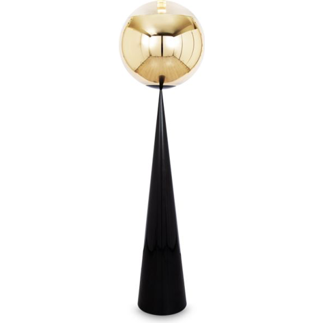 Tom Dixon Mirror Ball fat floor lamp LED 175,5 cm Gold
