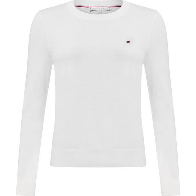 Tommy Hilfiger - Tröja CO Jersey Stitch C-nk LS Swt - Beige