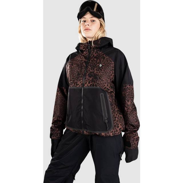 Volcom Revna 20K Shell Jacket leopard