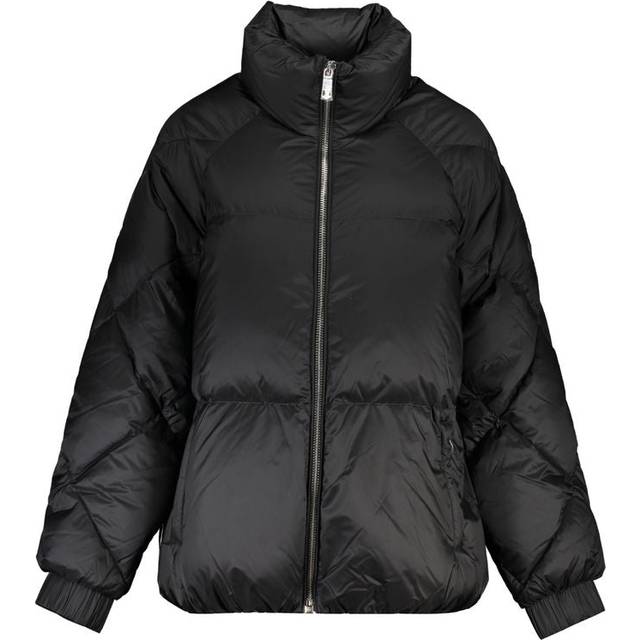 Tommy Hilfiger, Down Jackets, female, Black, XS, Quilted Short Down Jacket