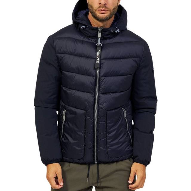 YES Zee, Jacka, Herr, XL, Nylon, Huva Nylonjacka med dragkedja - blue (XL)