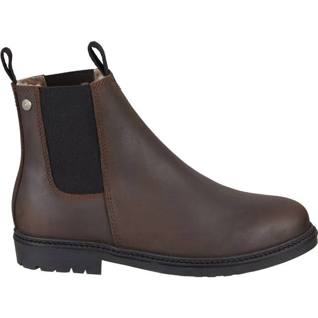 Women's waterproof waxed leather riding boots Suedwind Footwear New Work Winter - Marron