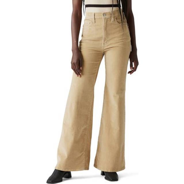 Levi's Women's Ribcage Bell Bottom Jeans  Safari  31