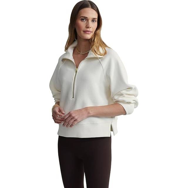 Milano Half-Zip Sweatshirt - IVORY - Medium