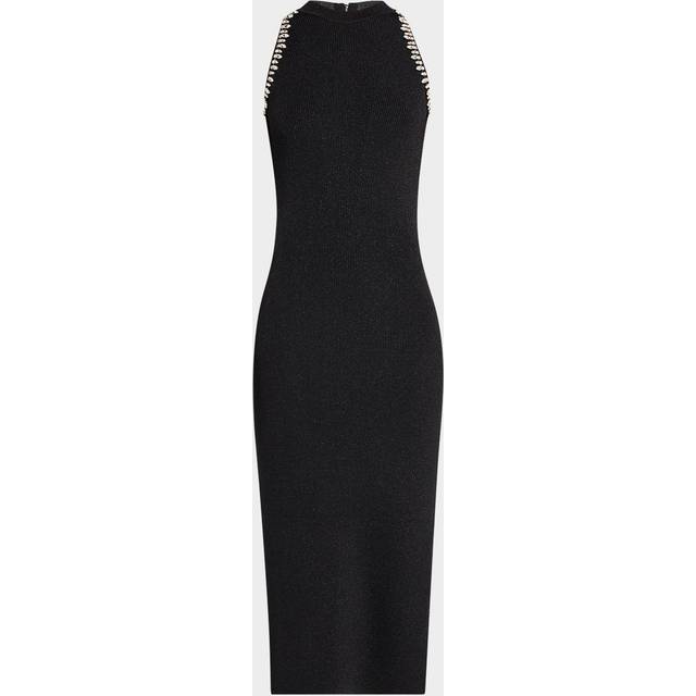 Milly Izel Crystal Embellished Midi Dress