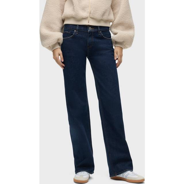 Hudson Jeans Kelli Low-Rise Eve Loose Straight Jean