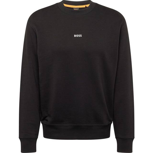Black Cotton Men Sweater - S