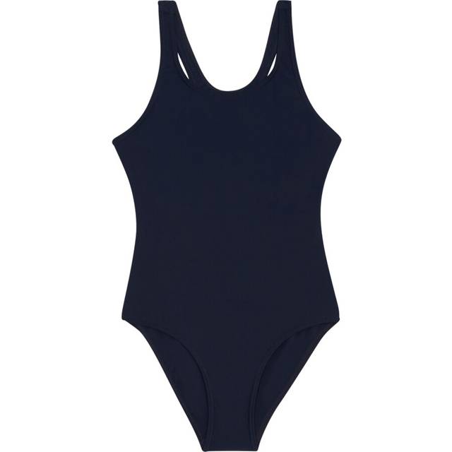 (15-16 Years, Navy) Regatta Girls Katrisse Plain One Piece Swimsuit