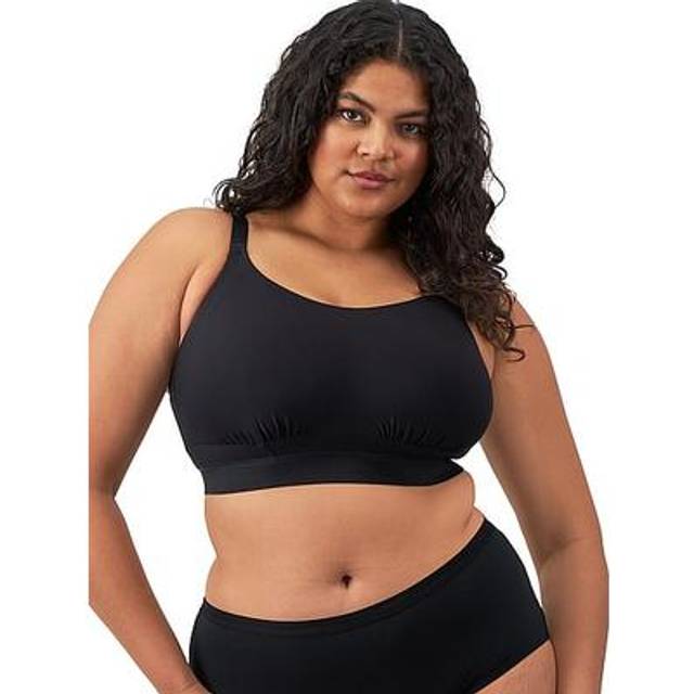 Elomi Downtime Non Wired Bralette - Black - 40J/JJ
