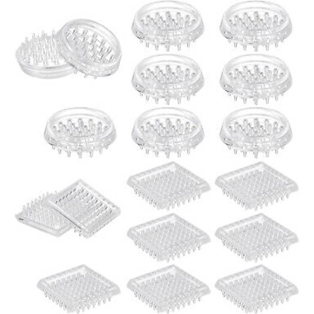 18 Pcs Carpet Protectors Spiked Caster Cups 1.89 Spiked Furniture Cup