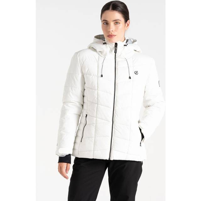 Dare2B Womens Blindside Ski Jacket: Blanc De Blanc: 14 Size: 14, Colou