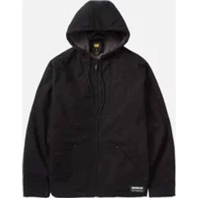 Men's Caterpillar Mens Sherpa Lined Hooded Jacket - Black - Size: L