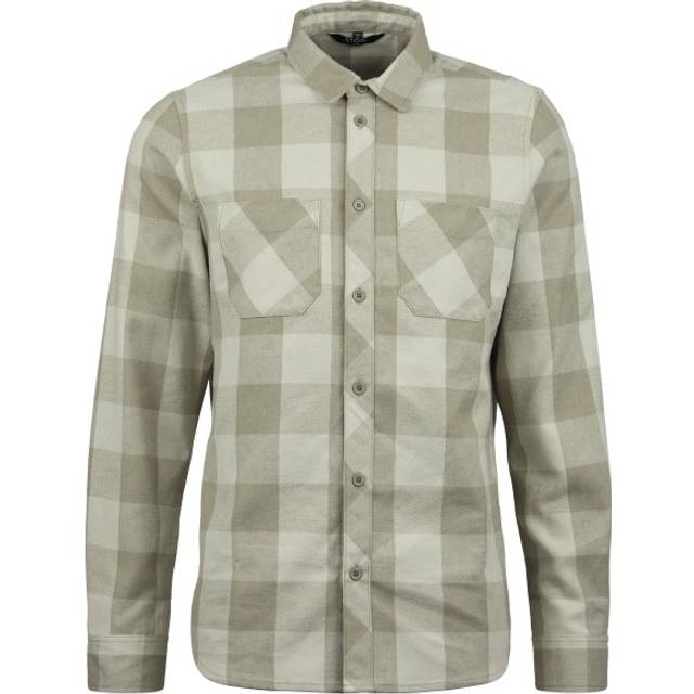 Stoic MMXX.Storuman Hemp Flannel Shirt Skjorta Herr Storlek XL Färg grå