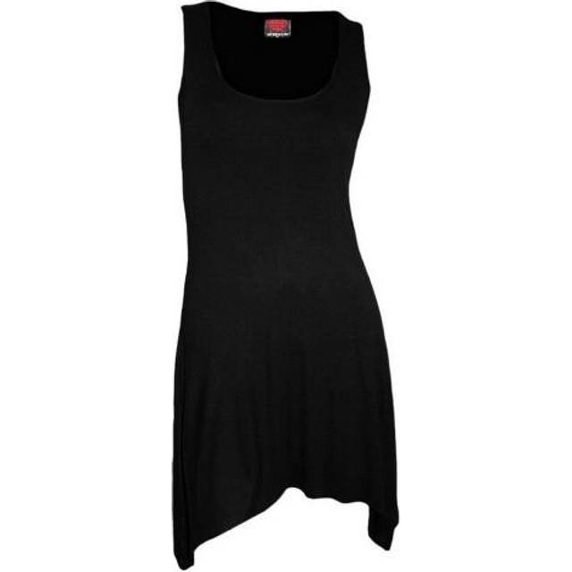 (XXL, Black) Spiral Direct Womens/Ladies Goth Bottom Camisole Dress
