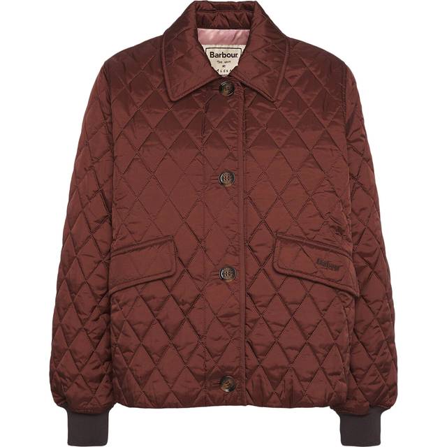 Barbour The Edit by Alexa Jamie Quilted Jacket - Brown