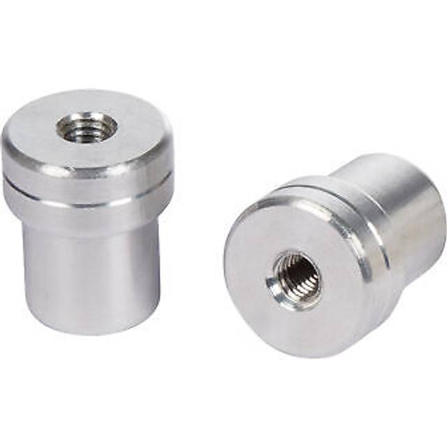 2 x trend short round bench dogs for use with mft jig mft/bd/sr/2pk
