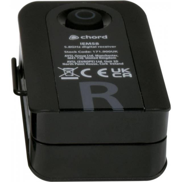 Chord Spare Receiver for IEM58 In-Ear Monitoring System