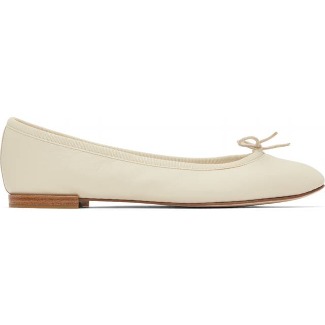 Repetto Beige Cendrillon Ballerina Flats - 1449 Swan - FR 36
