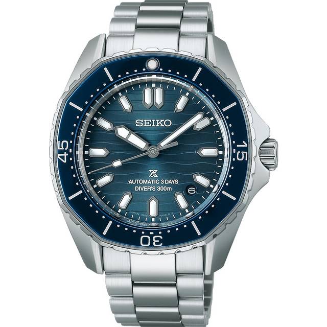 Seiko Prospex Diver Scuba Mechanical Polygonal Cobalt Dial & Stainless Steel Watch