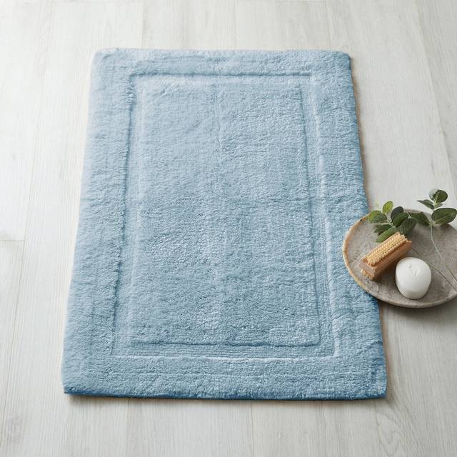 Dorma Sumptuously Soft Bath Mat - Porcelain Blue