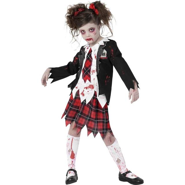 Morph Costumes School Girl Zombie Costume for Kids - Kid Zombie Costume Girl - Kids Halloween Costumes Girls Scary - Halloween Costumes For Girls XL