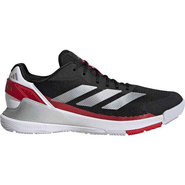 Crazyquick Padel Shoes - Core Black / Silver Metallic / Lucid Red - 6