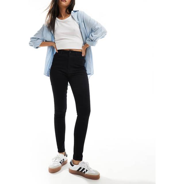 New Look Women's Stay Black Lift & Shape Jenna Skinny Jeans - 16L32