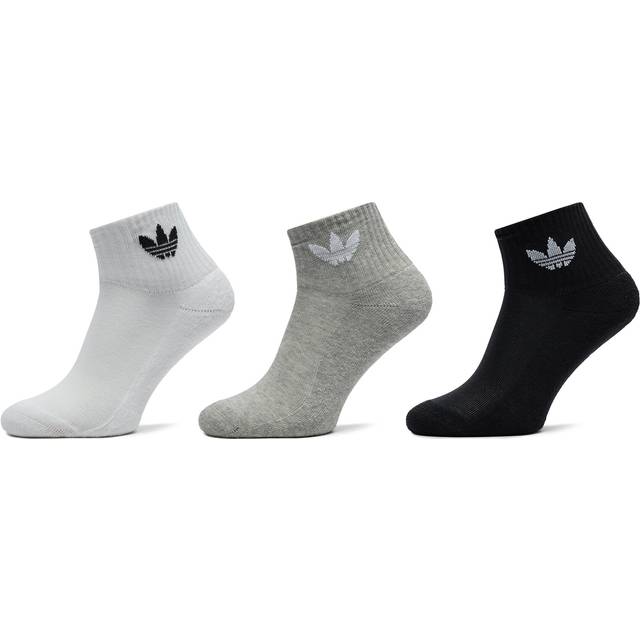 ADIDAS ORIGINALS 1/4 Socks 3P |Multi/patterned |34-36