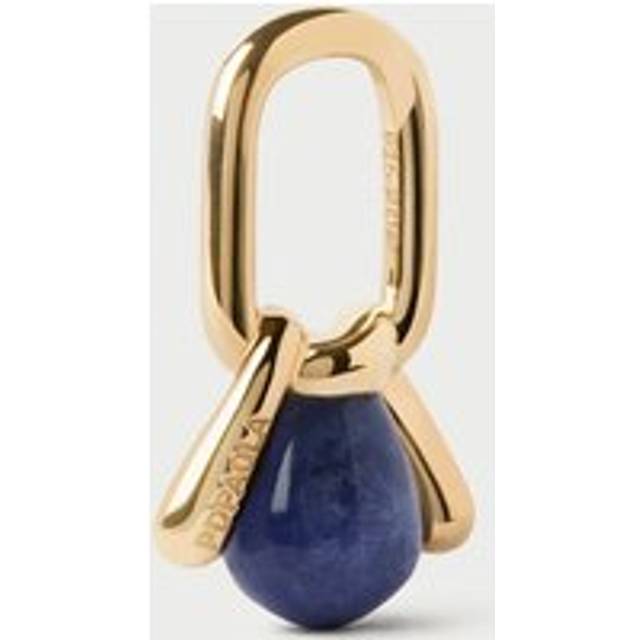 PDPAOLA Gold Plated Sodalite Nexus Pendant For Women - blue/gold