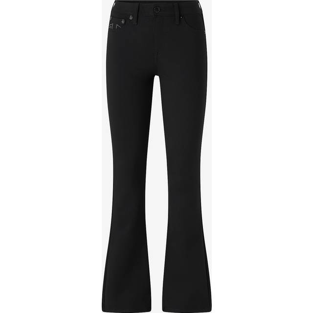 Becca Bootcut Ponte W Black (26) - Svart (26)