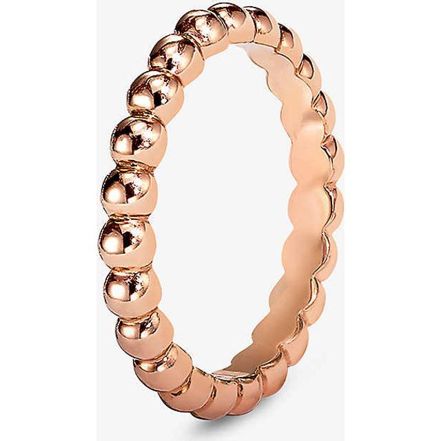 Van Cleef & Arpels Womens Pink Gold Perl&#233;e 18ct Rose-gold Ring K - PINK GOLD