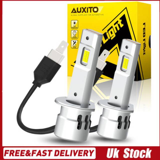 For peugeot 307 2002-2006 - h1 csp led headlight bulbs low /high beam white