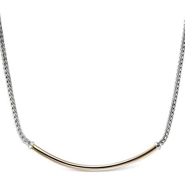 John Hardy - 14kt gold JH Essential necklace - women - Sterling Silver/14kt Gold - 45