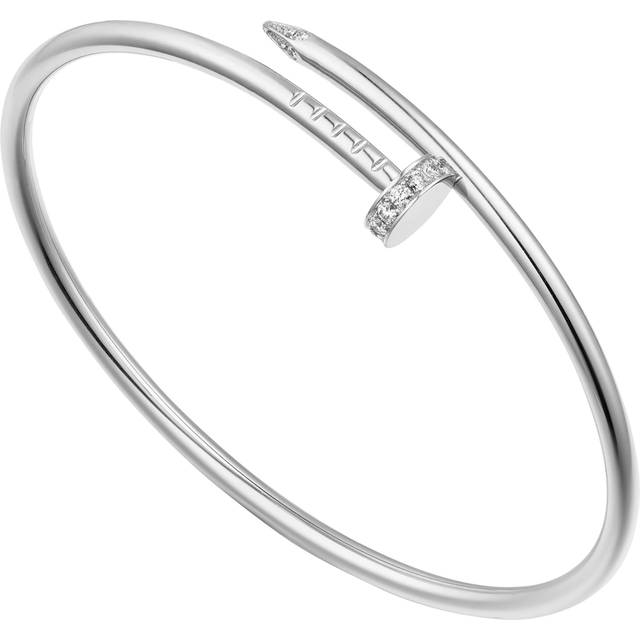 Cartier White Gold and Diamond Juste Un Clou Bracelet - 14