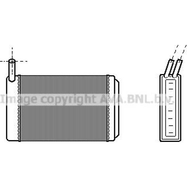Heat Exchanger, interior heating VN6061