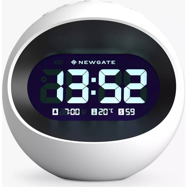 Newgate Clocks Centre of the Earth LCD Digital Alarm Clock