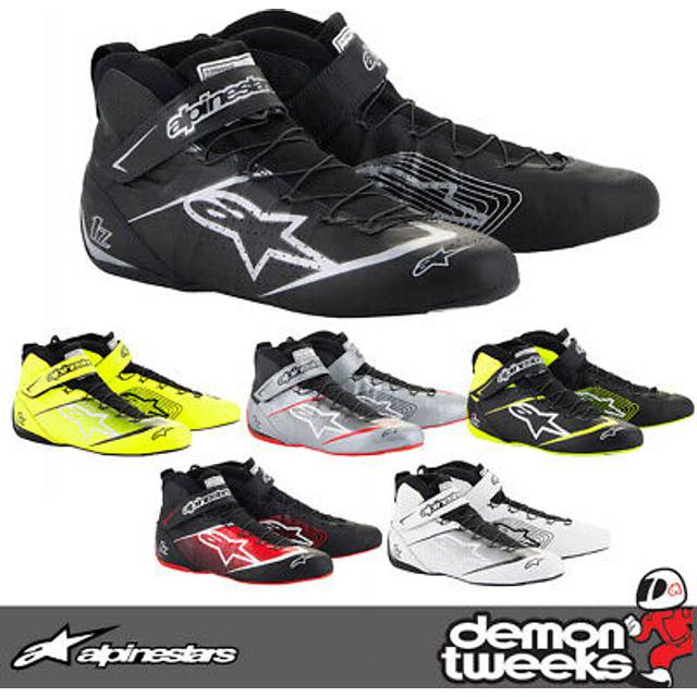 Alpinestars Tech 1-Z V3 Race Boots - Size: UK 10 / Eur 44, Colour: Black / Fluro Yellow