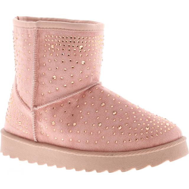 Princess Stardust Girls Boots Younger Ankle Diamond pink - Size UK 13 Kids - Pink