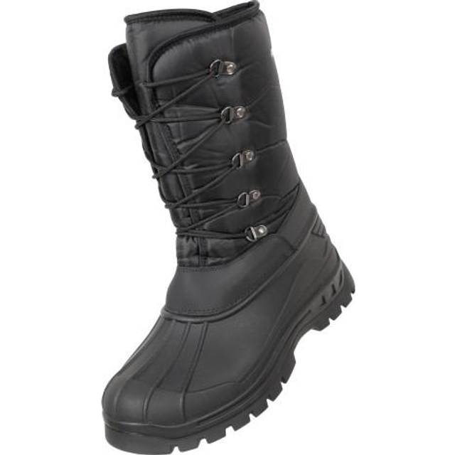 Mountain Warehouse Mens Plough Ski Boots / Snow (Black) Lace - Size UK 10