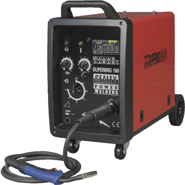 Sealey SUPERMIG180 Professional MIG Welder 180A 230V with Binzel® Euro Torch