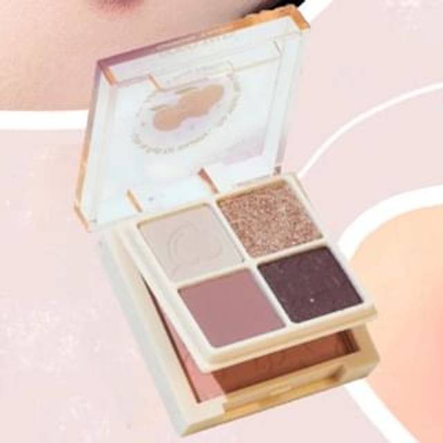 GOGO TALES - Eyeshadow & Blush Palette - Rose Sweet Tea #G05 Rose Sweet Tea - 10.2g