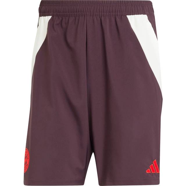 FC Bayern adidas Training Down Time Shorts - Maroon