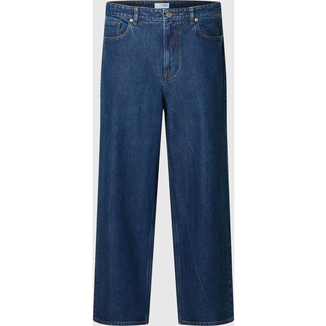 SELECTED HOMME Slhwide 3075 Dark Blue Jeans Express |Blå |31 x 32