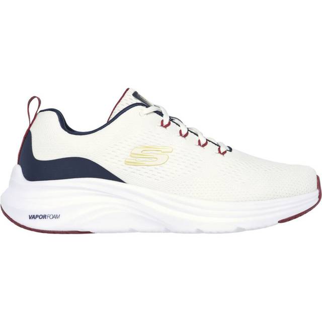 Skechers Vapor skumträningsskor för män, Red Mesh/Syntetisk/Black Trim, 11 UK, Rött nät syntetisk svart trim, 46 EU