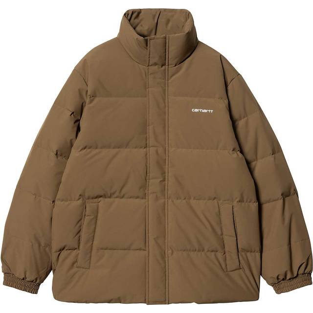 Carhartt Work In Progress Brown Danville Down Jacket - 2EVXX Chocolate / Wh - L